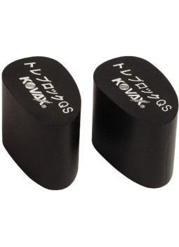 Taco de Lijado de Goma Curvado Kovax, set de 2 Hosco KFRP-RBC