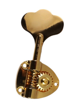Gotoh GB11W-LCK Gold 4 in Line Bass Headstock