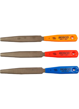 Jeu de 3 Limes Pour Sillet Guitare Classique Hosco TL-NF3C