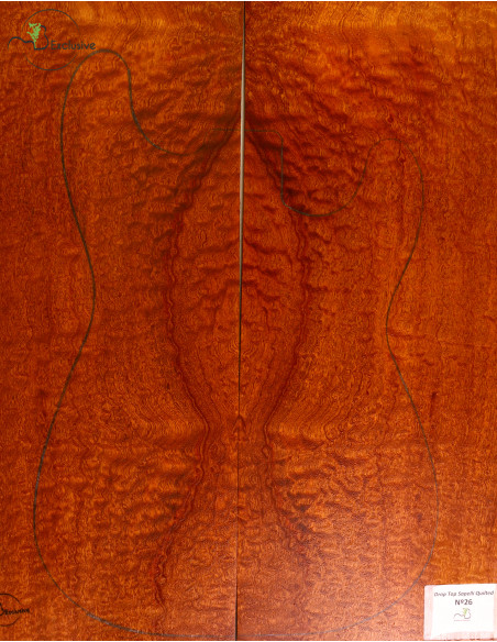 Drop Top Quilted Sapele MB Exclusive Nº26 | Maderas Barber