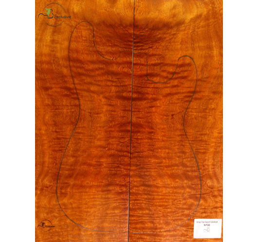 Drop Top Sapelli Quilted MB Exclusive Nr.30 | Maderas Barber
