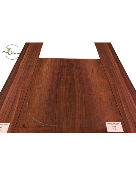 Set palissandro indiano n.44 acustica | Maderas Barber