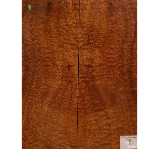 Drop Top Sapelli Quilted MB Exclusive Nr.33 | Maderas Barber