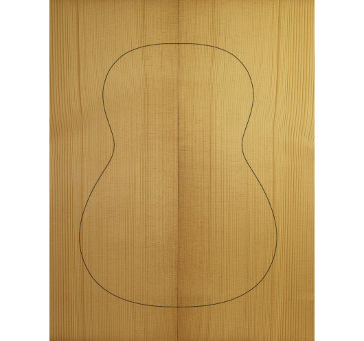 Tables Épinette d’Engelmann Torréfiée B Guitare Classique | Maderas Barber