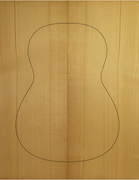 Tapa de Abeto Engelmann Torrefactada 3ª Guitarra Clásica | Maderas Barber