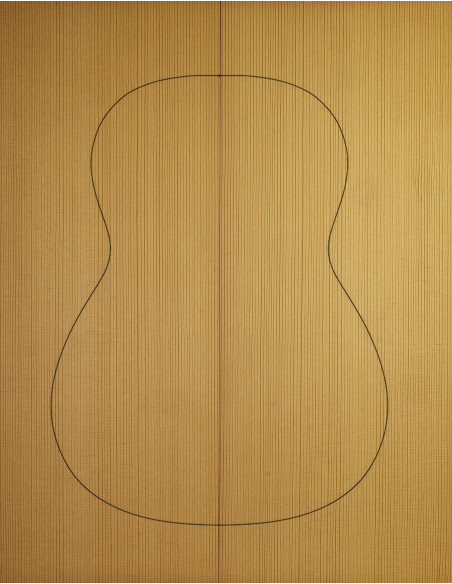 Tapa de Abeto Engelmann Torrefactada 3ª Guitarra Clásica | Maderas Barber