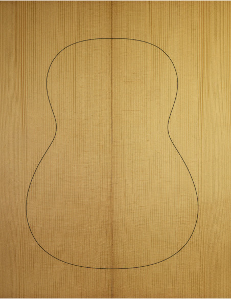 Tapa de Abeto Engelmann Torrefactada B Guitarra Clásica | Maderas Barber