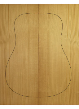 Torrefied B Grade Engelmann Spruce Acoustic Guitar Soundboard | Maderas Barber