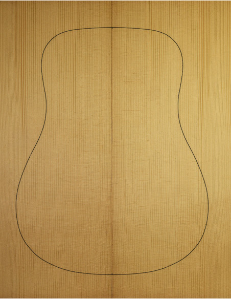 Tapa de Abeto Engelmann Torrefactada 3ª Guitarra Acústica | Maderas Barber
