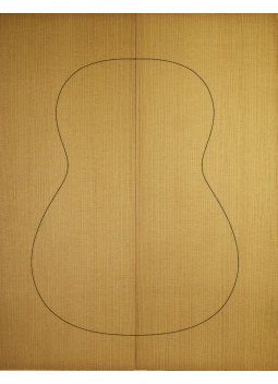 Tapa de Abeto Engelmann Torrefactada 2ª Guitarra Clásica | Maderas Barber