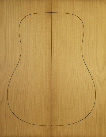 Tables Épinette d’Engelmann Torréfiée A Guitare Acoustique| Maderas Barber