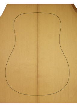 Tapa de Abeto Engelmann Torrefactada 1ª Guitarra Acústica | Maderas Barber