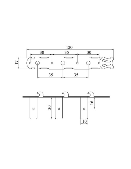 Clavijero Der Jung DJ216G-M15 | Maderas Barber