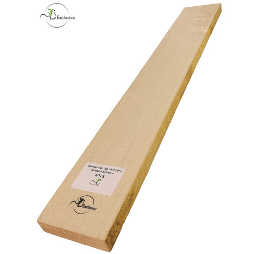 Birdseye Maple Neck 700x100x24 mm MB Exclusive Nº 21| Maderas Barber