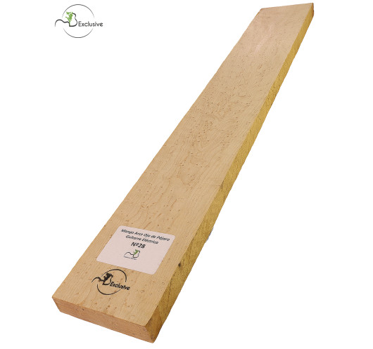 Birdseye Maple Neck 700x100x24 mm MB Exclusive Nº 28| Maderas Barber
