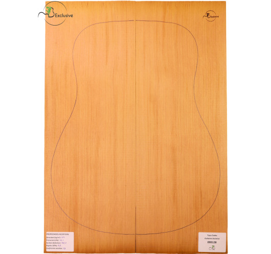 Red Cedar Acoustic Guitar Top MB Exclusive Nº 000128