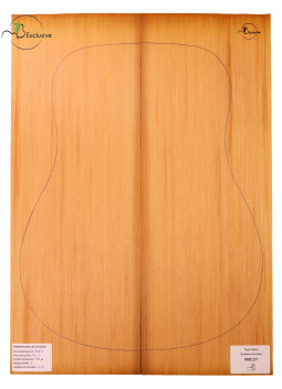 Red Cedar Acoustic Guitar Top MB Exclusive Nº 000127