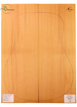 Table Cèdre Rouge Nº 000125 Guitare Acoustique MB Exclusive