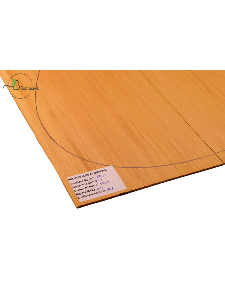 Red Cedar Acoustic Guitar Top MB Exclusive Nº 000120