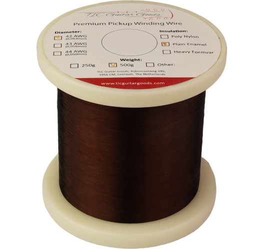 Fil de Cuivre pour Micro 42 AWG Enamel 500g | Maderas Barber