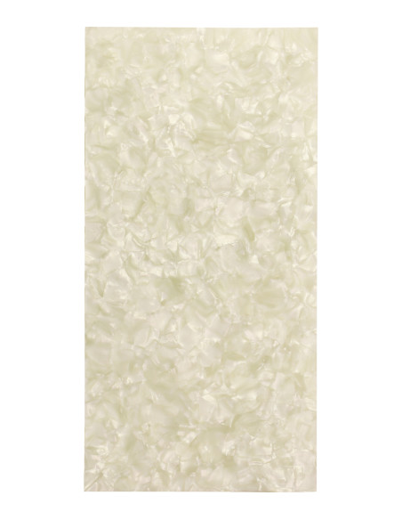 Placa para Inserciones Blanco Nacarado 199,9x98x1,5mm | Maderas Barber