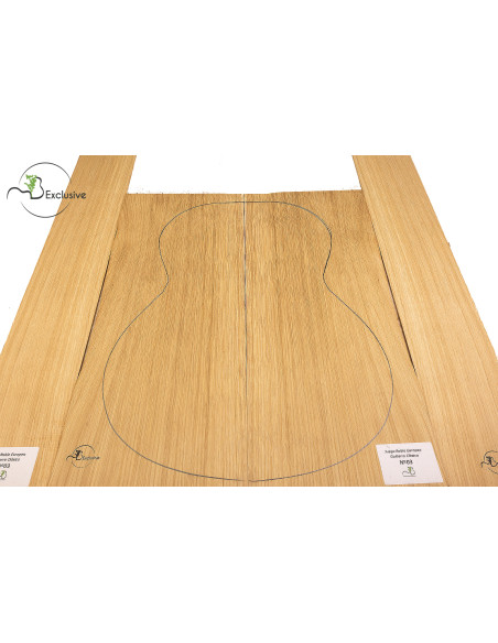 Set quercia europea chitarra classica MB Exclusive n.03 | Maderas Barber