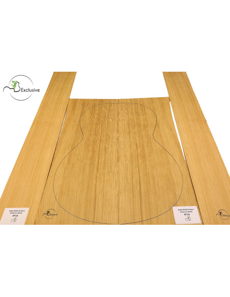 Set quercia europea chitarra classica MB Exclusive n.16| Maderas Barber