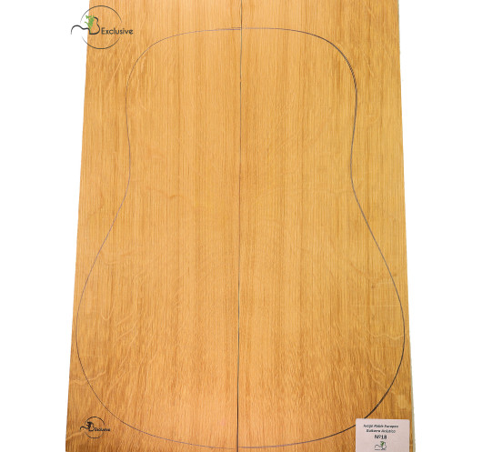 Set quercia europea chitarra acustica MB Exclusive n.18| Maderas Barber