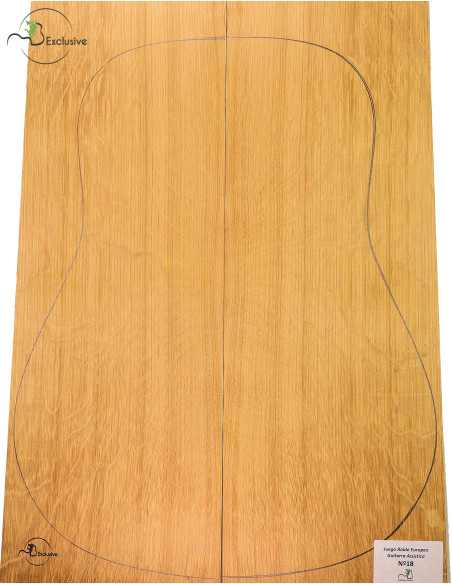 European Oak Acoustic Guitar Set MB Exclusive Nº18| Maderas Barber