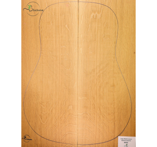 Jeu Guitare Acoustique Chêne Européen MB Exclusive Nº21| Maderas Barber