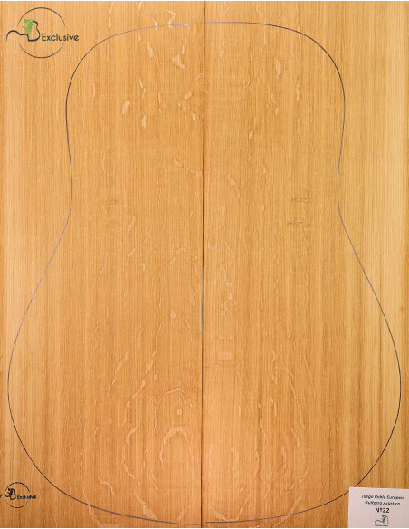 Set quercia europea chitarra acustica MB Exclusive n.22|Maderas Barber
