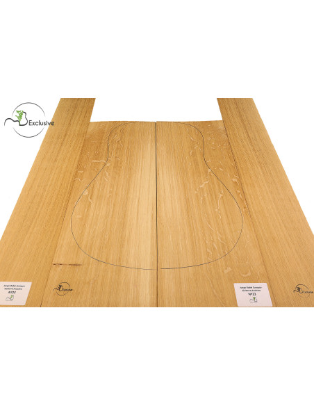 Set quercia europea chitarra acustica MB Exclusive n.23|Maderas Barber