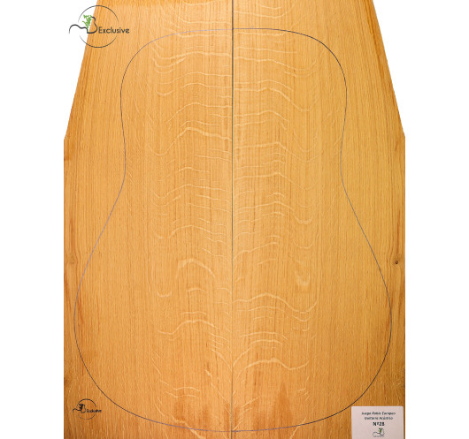 Set quercia europea chitarra acustica MB Exclusive n.28|Maderas Barber