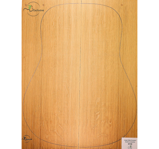 Jeu Guitare Acoustique Chêne Européen MB Exclusive Nº30| Maderas Barber