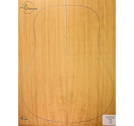 Juego Roble Europeo Guitarra Acústica MB Exclusive Nº31|Maderas Barber