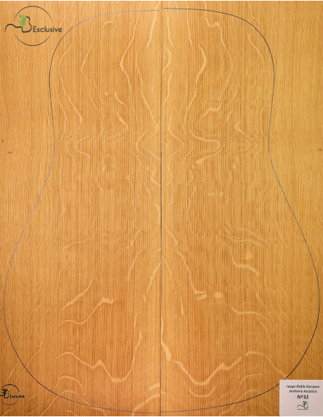 European Oak Acoustic Guitar Set MB Exclusive Nº32| Maderas Barber