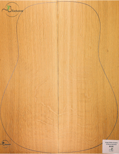 Set quercia europea chitarra acustica MB Exclusive n.35|Maderas Barber