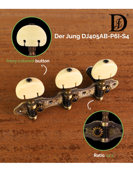 Clavijero Der Jung DJ405AB-P6I-S4 | Maderas Barber