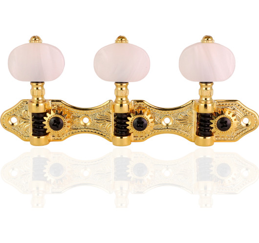 Clavijero Ping Well® 3+3 Dorado Perla RM-1188G-7A
