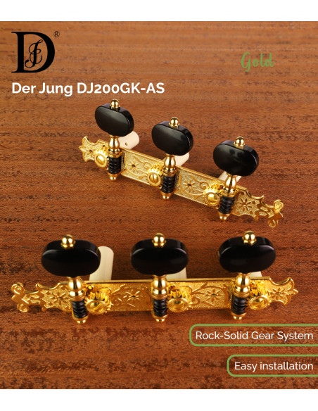 Clavijero Der Jung DJ200GK-AS | Maderas Barber