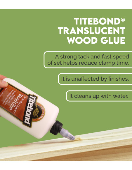 Titebond Translucent Wood Glue 8 Oz | Maderas Barber