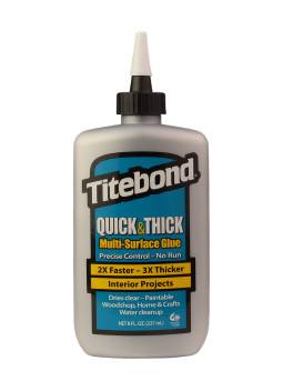Titebond® Quick & Thick Adhesivo Multi-Superficie 8 Oz| Maderas Barber