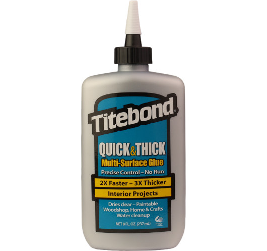 Titebond® Quick & Thick Adhesivo Multi-Superficie 8 Oz| Maderas Barber
