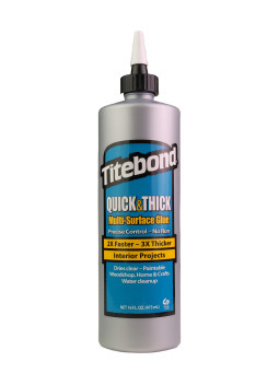 Titebond® Quick & Thick Multi-Surface Glue 16 Oz | Maderas Barber