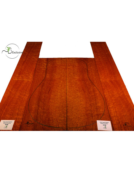 Quilted Sapele Set Nº88 Acoustic Guitar MB Exclusive