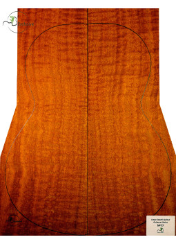 Set Sapelli Quilted chitarra classica MB Exclusive n.77 | Maderas Barber