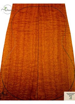 Jeu Guitare Classique Sapelli Quilted MB Exclusive Nº76 | Maderas Barber