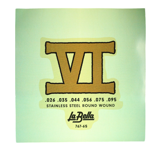 Set de Saiten La Bella 767-6S Bajo VI | Maderas Barber
