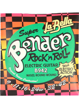 Set de Saiten Guitarra Electrica 9-42 La Bella Super Bender B942 | Maderas Barber
