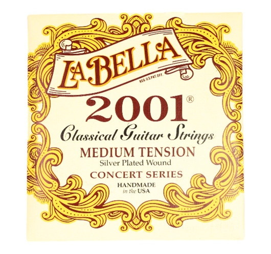Jeu de Cordes La Bella 2001 pour Guitare Classique - Medium | Maderas Barber